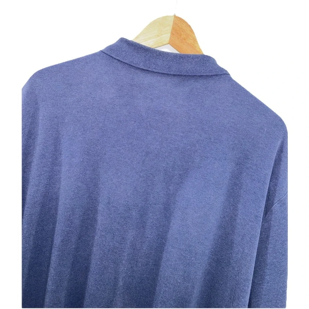 Polo Ralph Lauren Mens XXL Classic Fit Navy Blue Soft Cotton Pony Polo Shirt 2XL